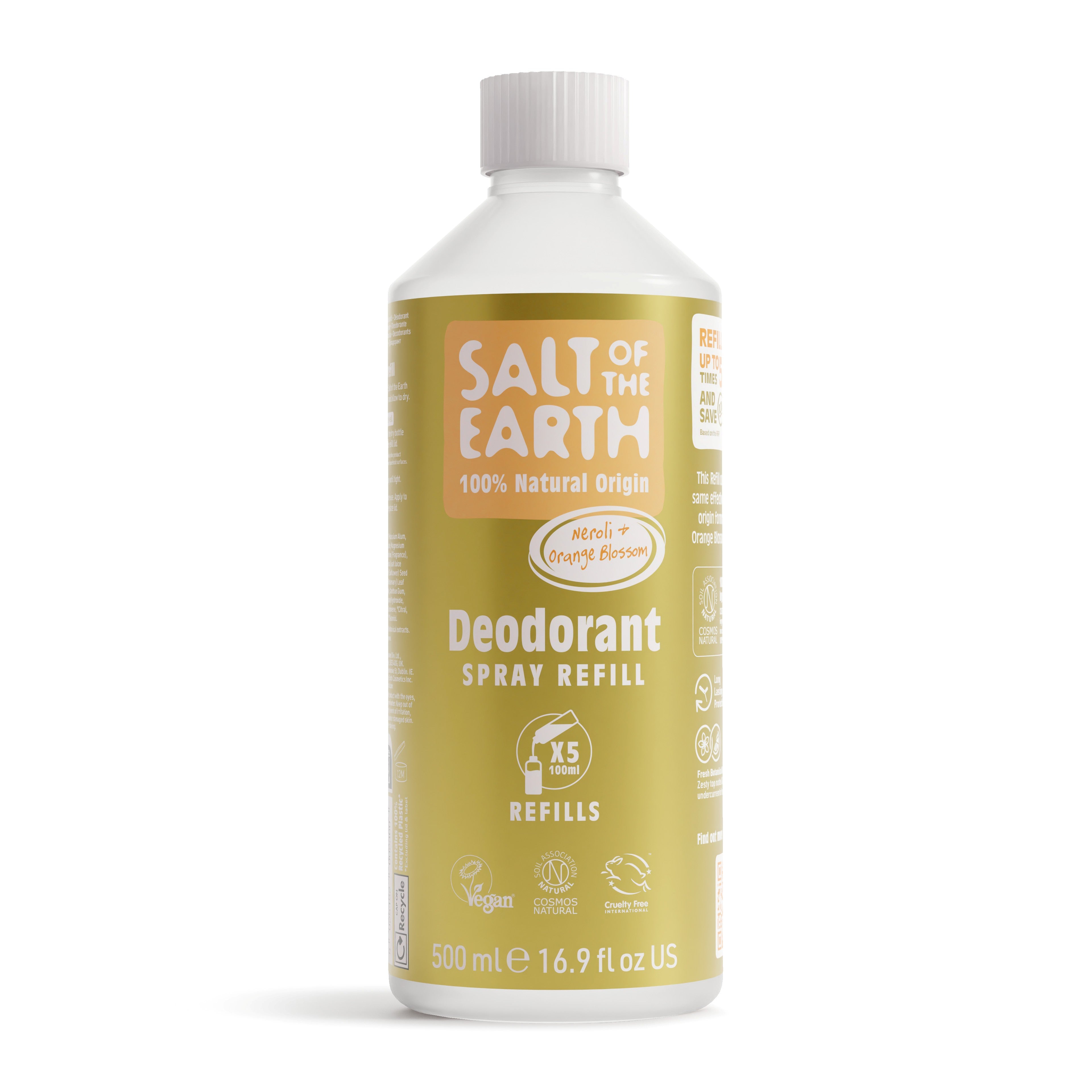 Neroli & Oranjebloesem Spray Navulling 500ml