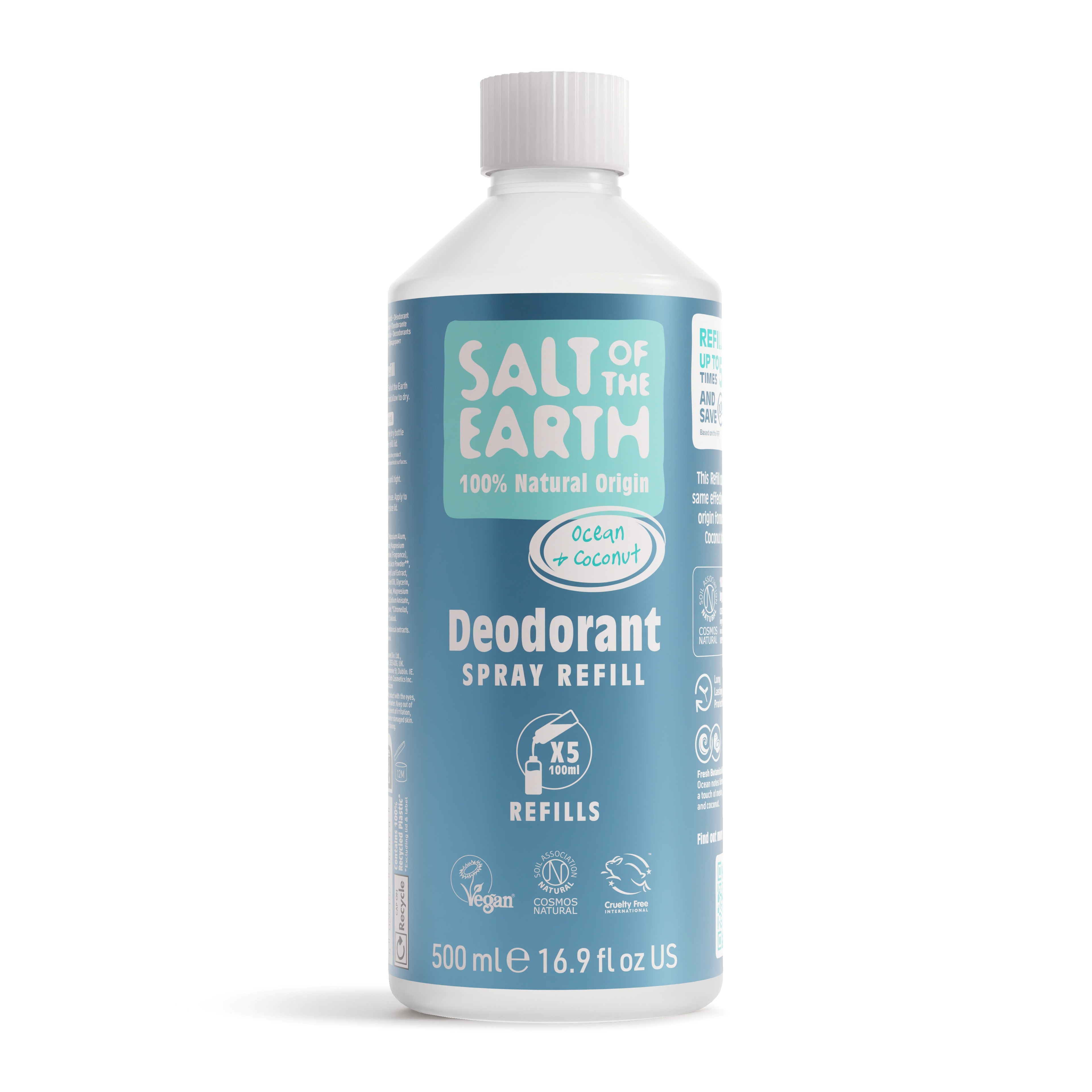 Oceaan & Kokos Spray Navulling 500ML