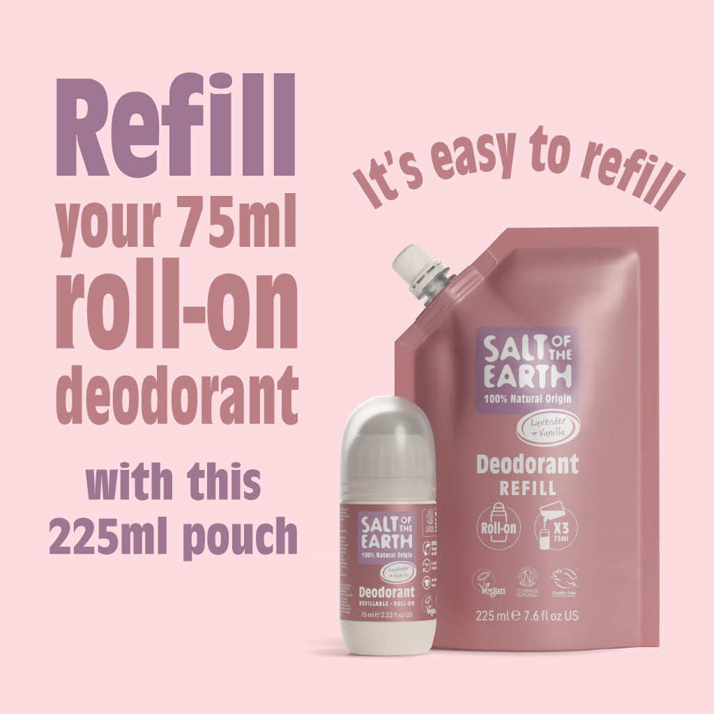 Lavendel & Vanille Roll-On Navulzakje 225ML