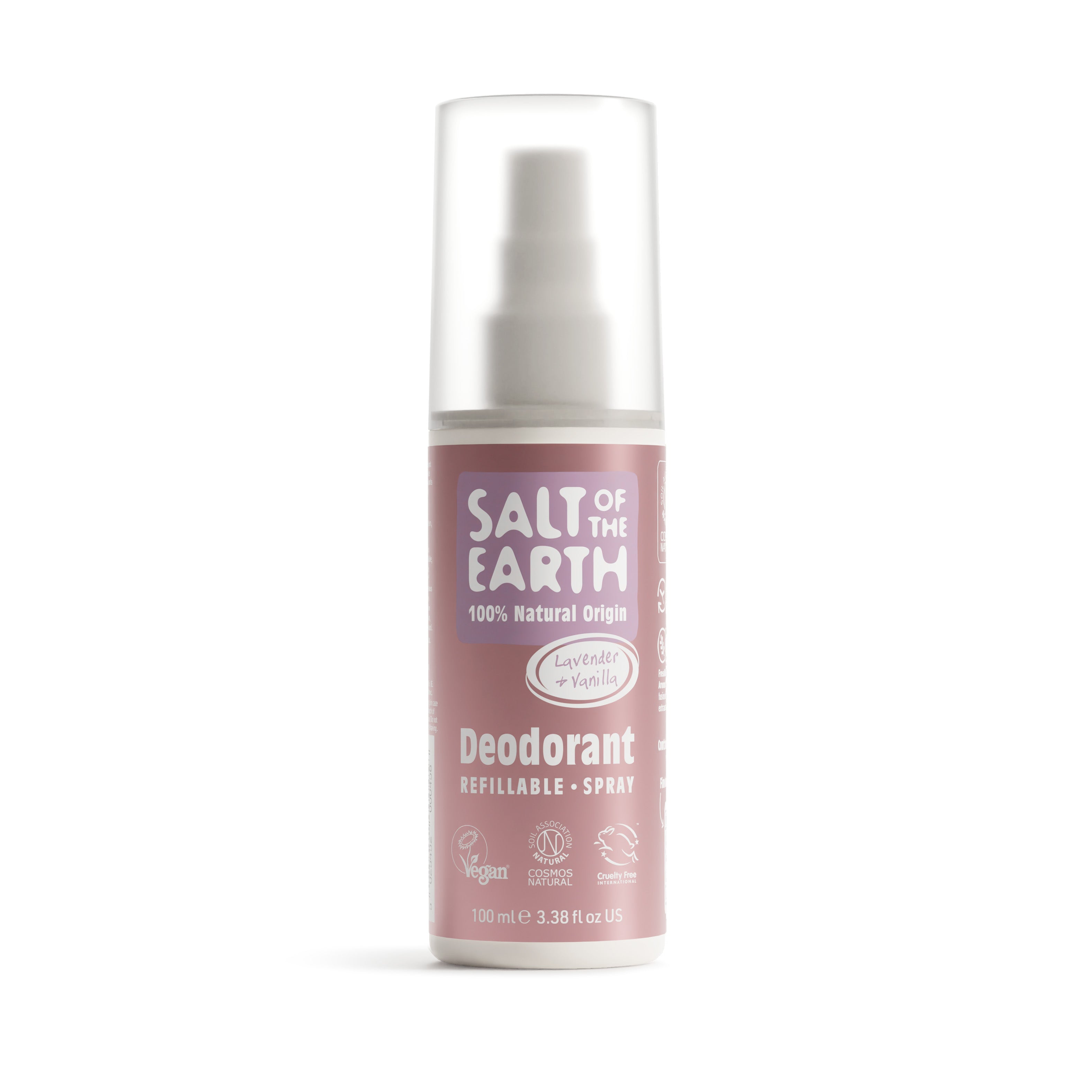 Lavendel & Vanille Natuurlijke Deodorant Spray 100ML