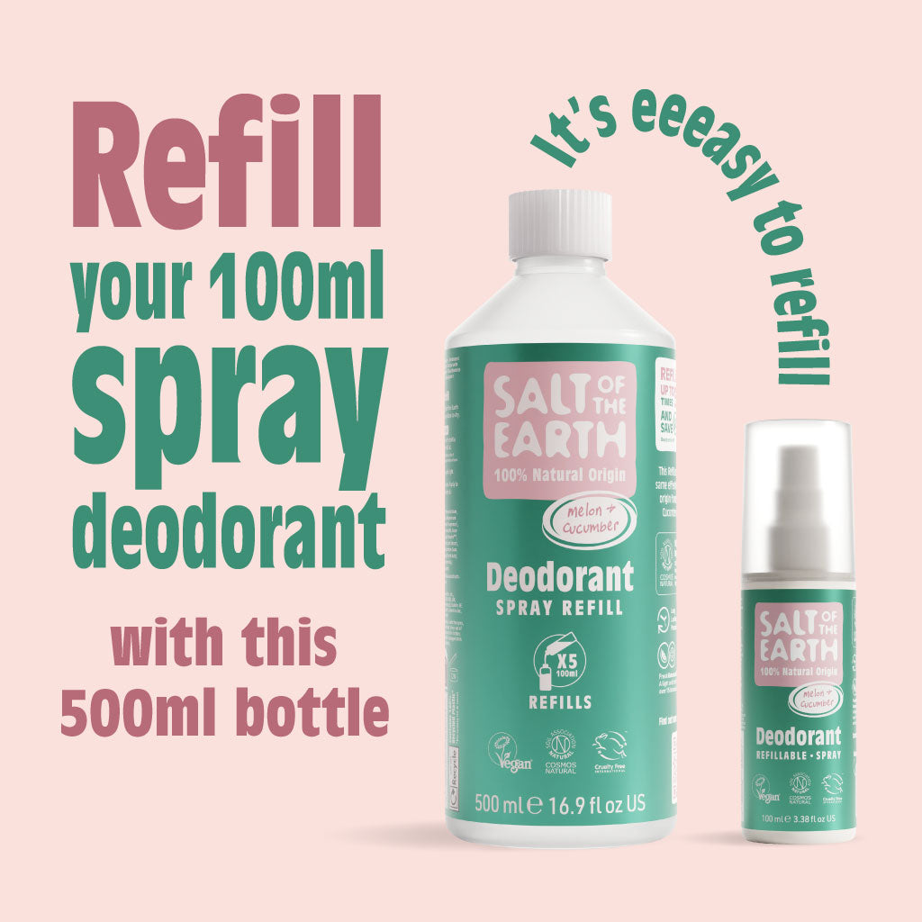 Meloen & Komkommer Spray Navulling 500ML