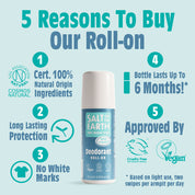 Ocean & Coconut natuurlijke roll-on deodorant