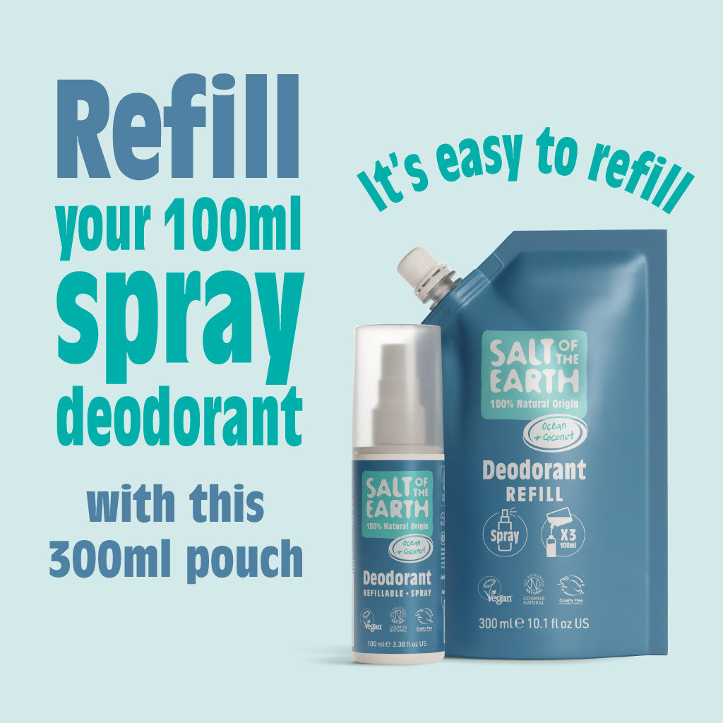 Ocean & Coconut Spray navulzakje 300 ml
