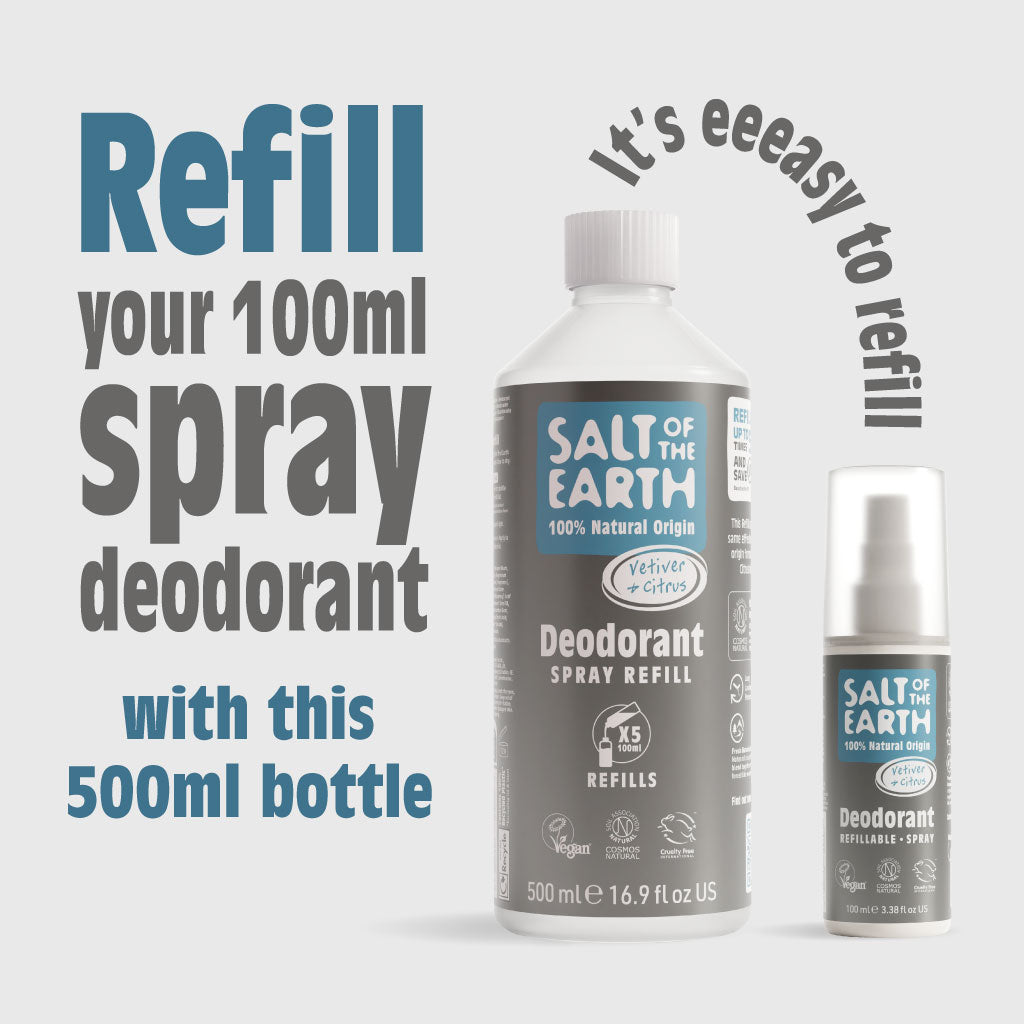 Vetiver & Citrus Spray Navulling 500ML