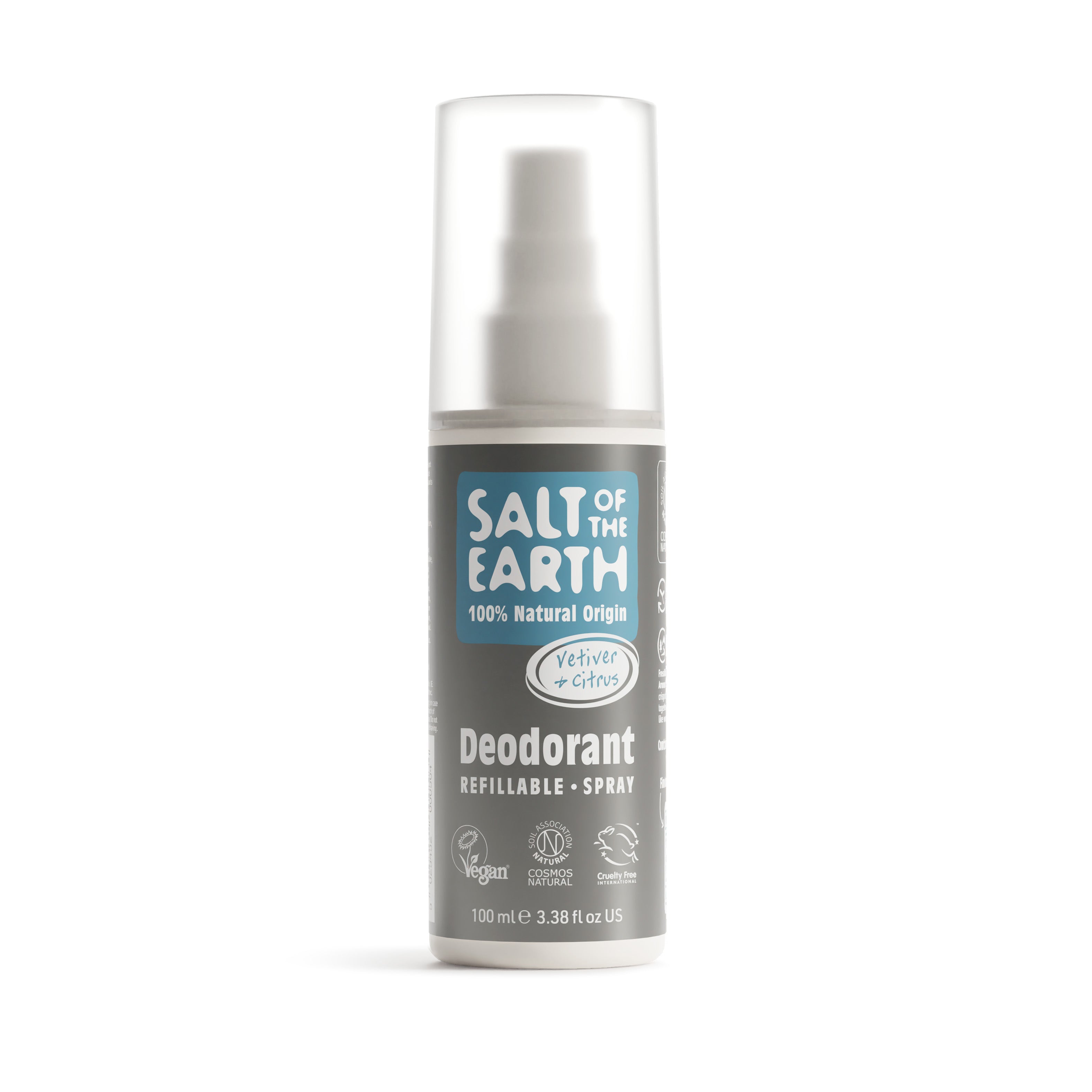 Vetiver & Citrus Natuurlijke Deodorant Spray 100ML