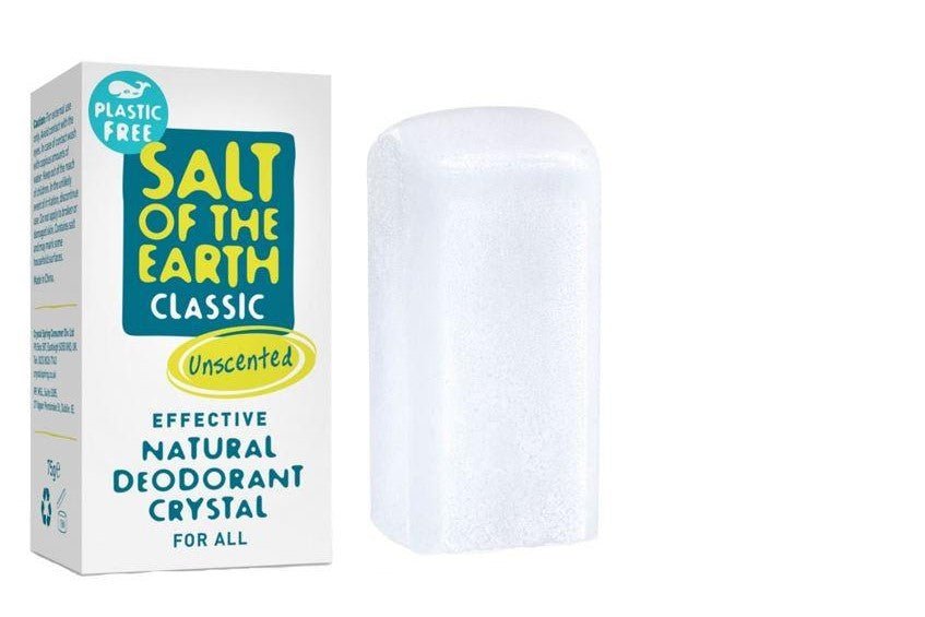 Reduce Your Plastic Usage with Our Brand-New Plastic-Free Crystal Deodorant - Salt of the Earth Natural Deodorants