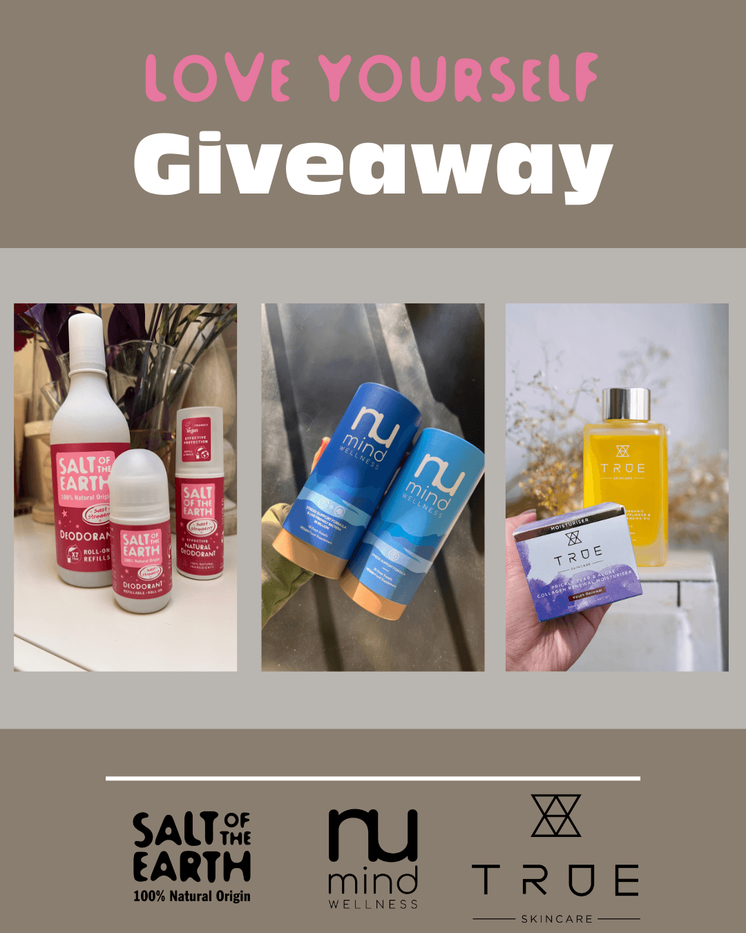 Self-Care Giveaway Collab: A Pampering Treat for Your Body and Mind - Salt of the Earth Natural Deodorants