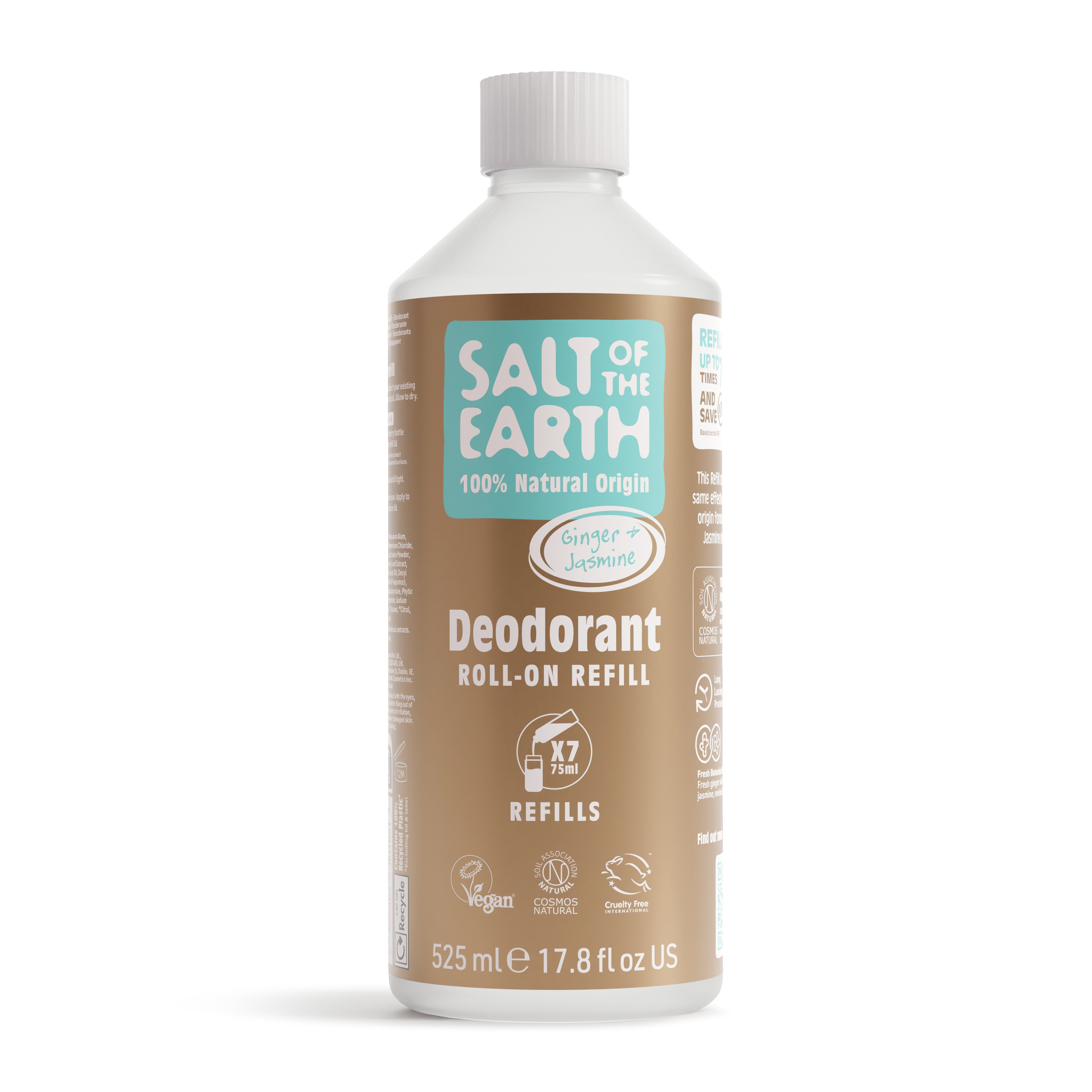 Ginger & Jasmine Roll-On Refill 525ML