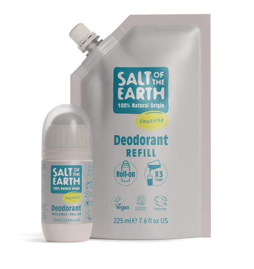 Unscented Roll-On Refill Pouch 225ML - secondary image