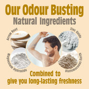 Amber &amp; Sandelhout Natuurlijke Deodorant Stick - Gebruik of navulling