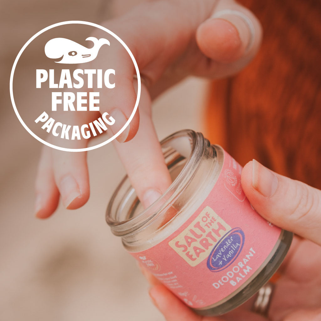 Lavender & Vanilla Natural Deodorant Balm - Plastic Free & Aluminium Free