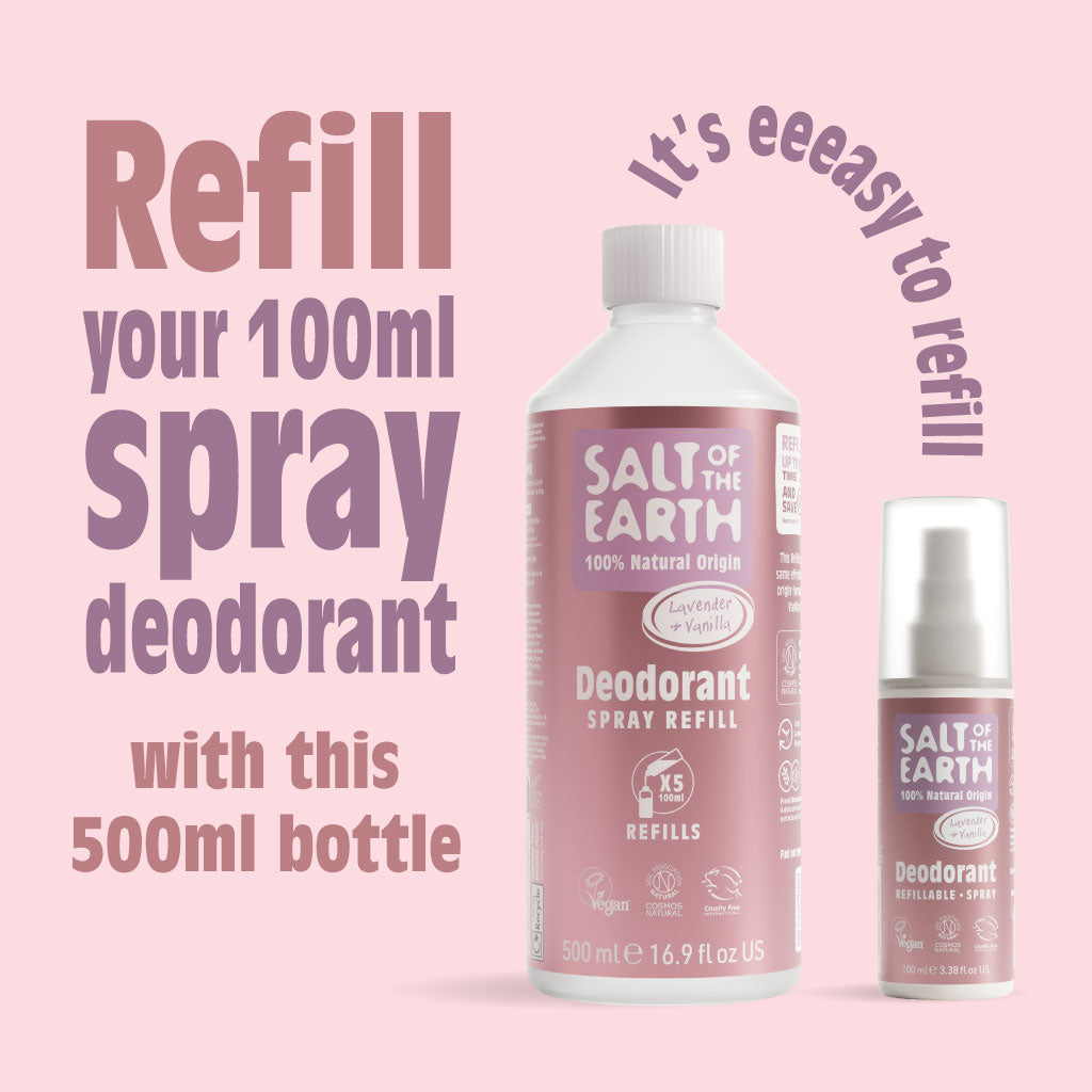 Lavendel &amp; Vanille Spray Navulling 500ML