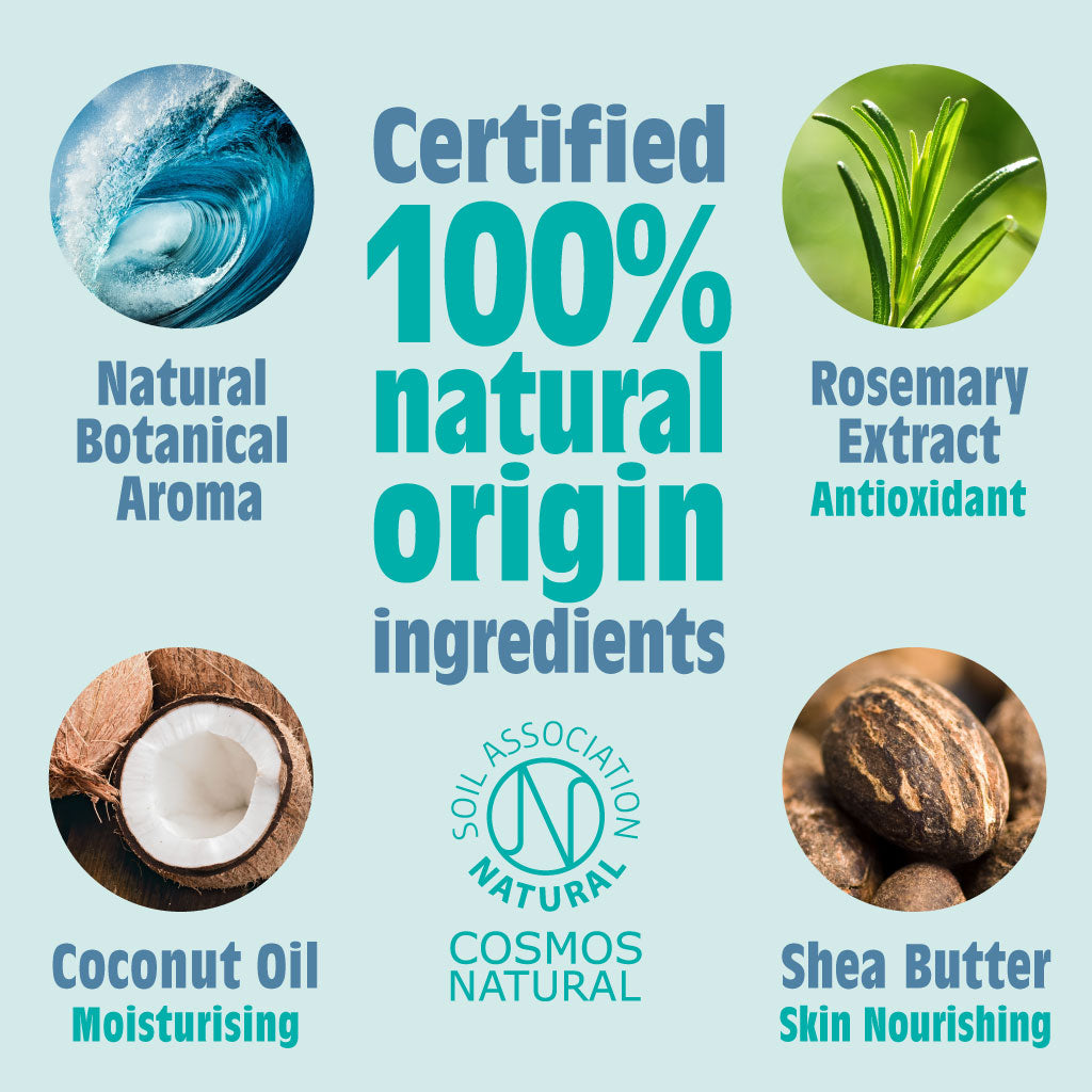 Ocean &amp; Coconut Natural Deodorant Stick - Gebruik of navulling 