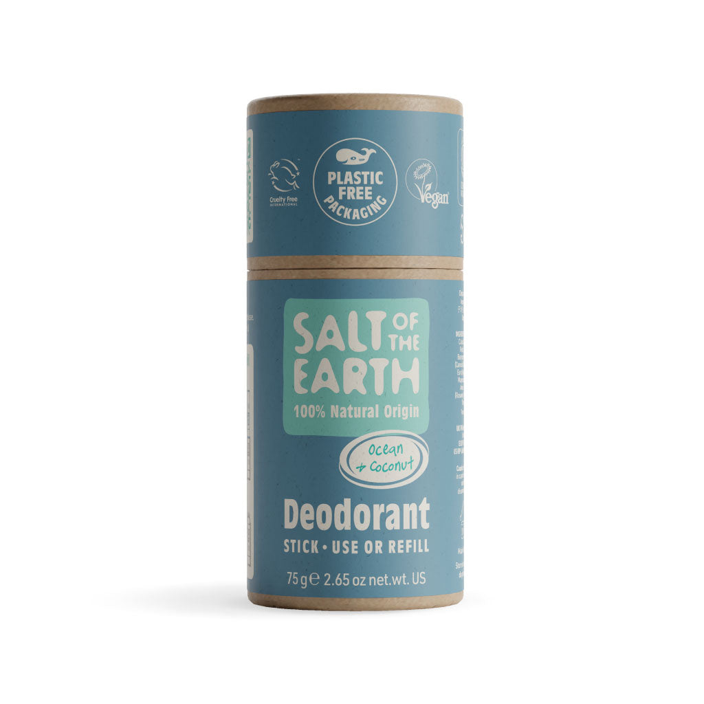 Ocean &amp; Coconut Natural Deodorant Stick - Gebruik of navulling 