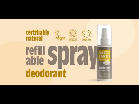 Amber & Sandalwood Natural Deodorant Spray 100ML